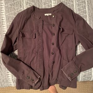 Maurice's gray jacket